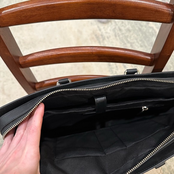 Black leather Coach Bag - Beckett Structured Brief - Style No. F73524 - Picture 6 of 6